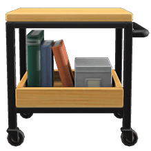 Désserte en bois de fer